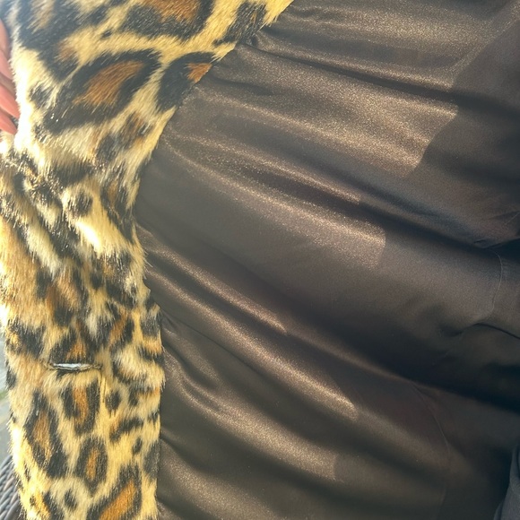 Free People Chloe Leopard Duster Jacket - Picture 4 of 7